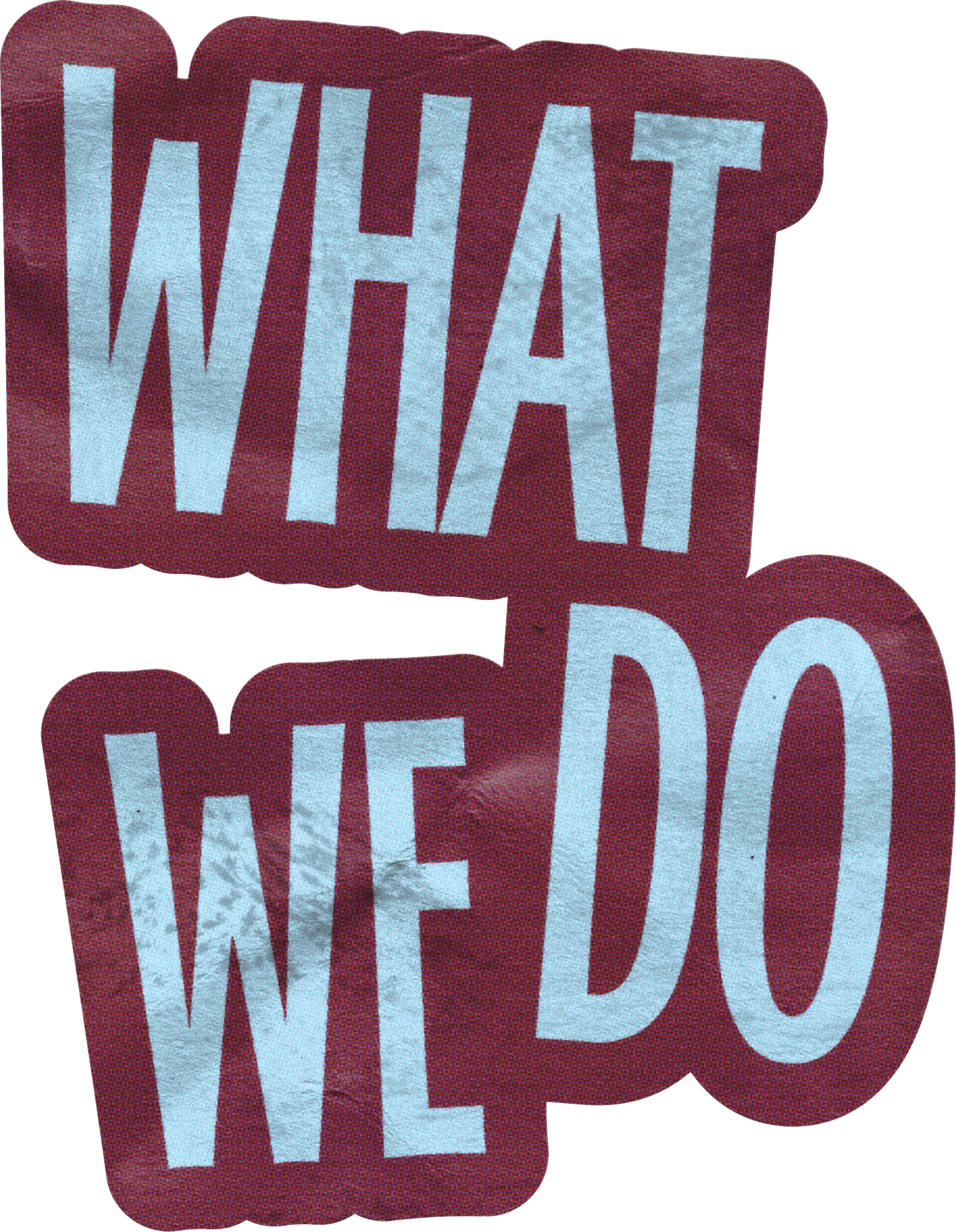 What We Do